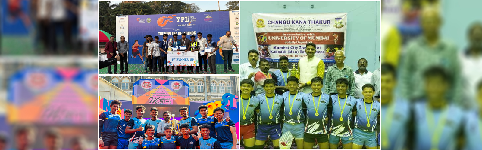 Mumbai University ( zone 1)1st place